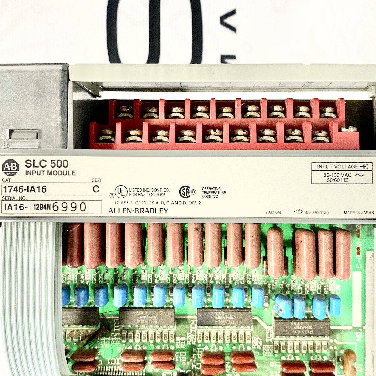 Allen Bradley 1746-IA16 SLC 500 16 Point 120VAC Digital Input Module