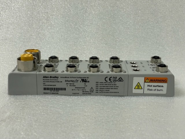 1732E-16CFGM12QCR Ser A ArmorBlock I/O Module Used Good Condition