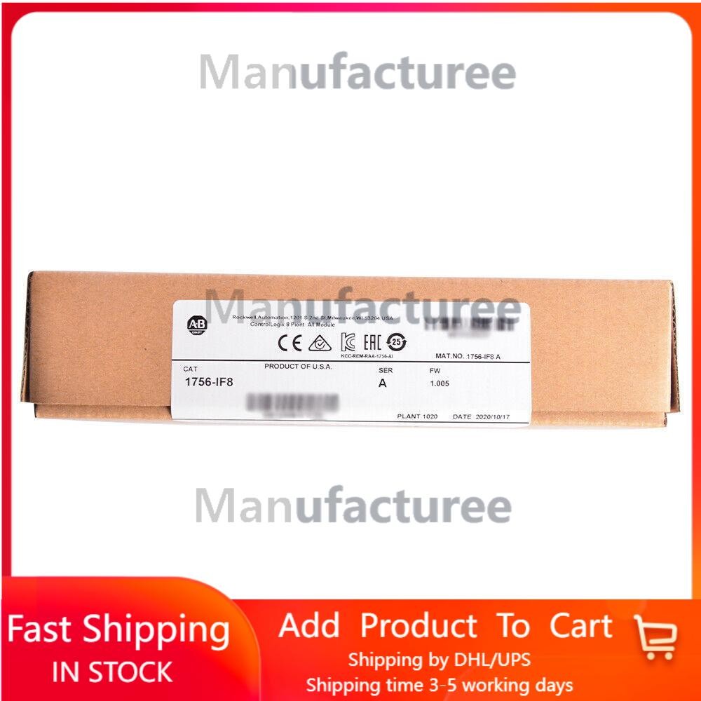 New Allen-Bradley 1756-IF8 ControlLogix 8 Point A/I Module 1756-IF8 US