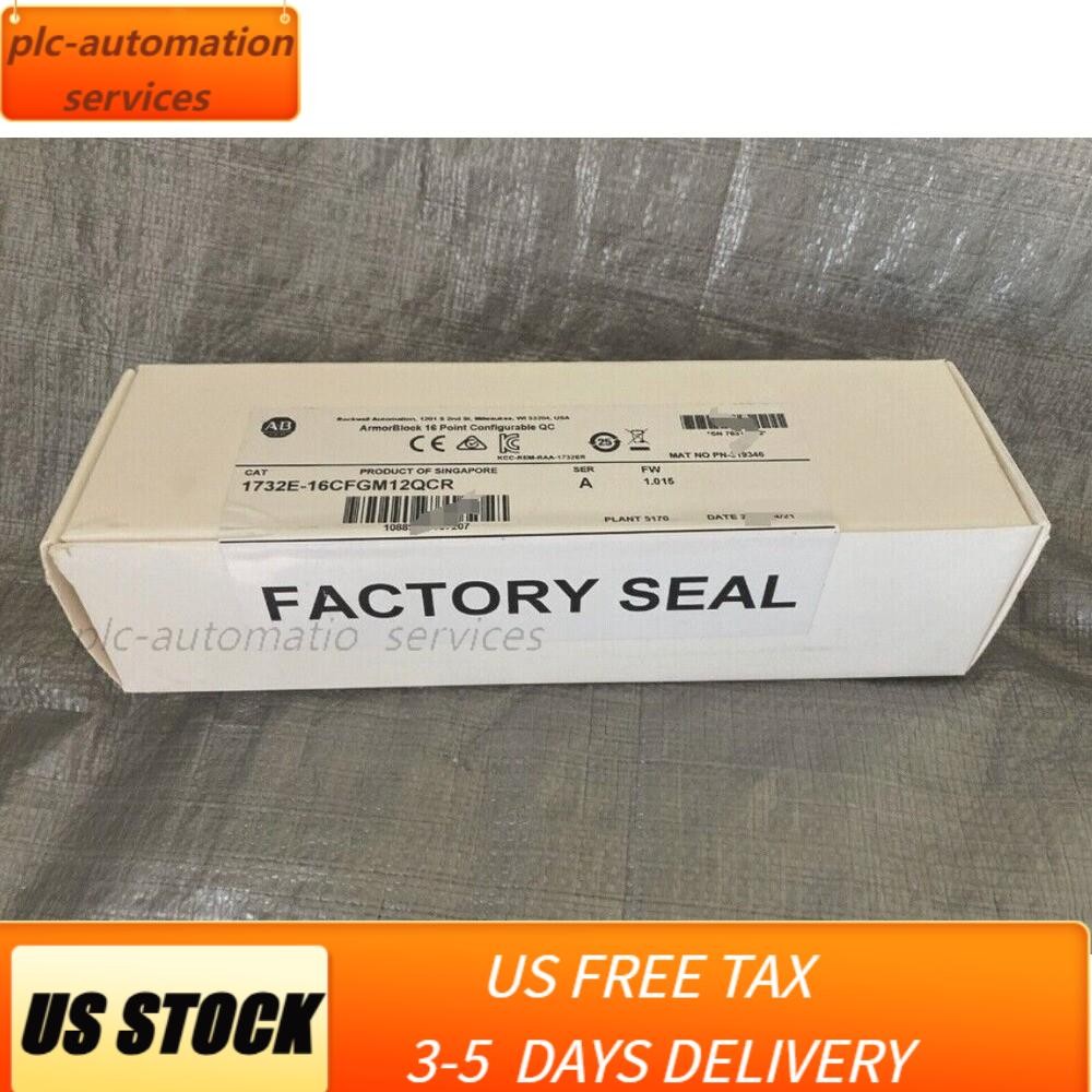 Allen Bradley 1732E-16CFGM12QCR /A ArmorBlock Module *NEW IN BOX* US Free Tax