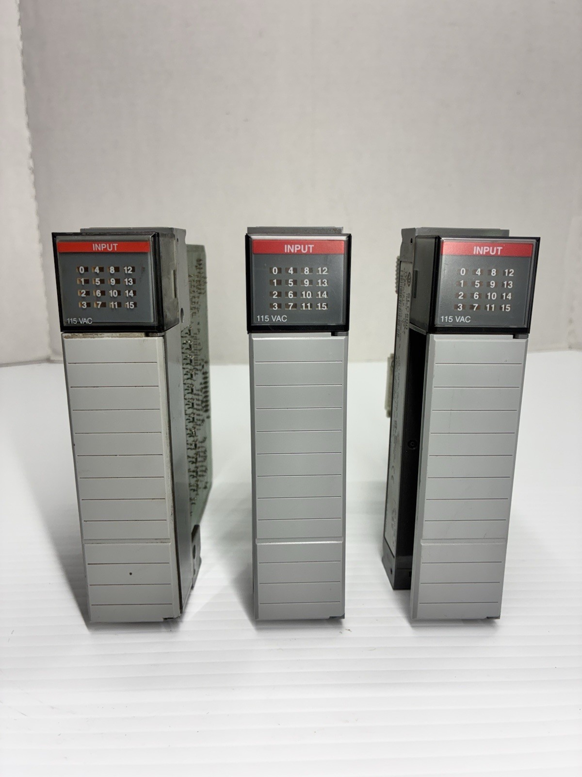 Allen-Bradley 1746-IA16 Ser. C SLC 500 Input Module/Lot of 3