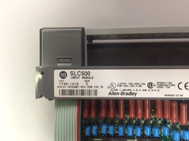 ALLEN BRADLEY 1746-IA16 INPUT MODULE ***TESTED W/ WARRANTY***