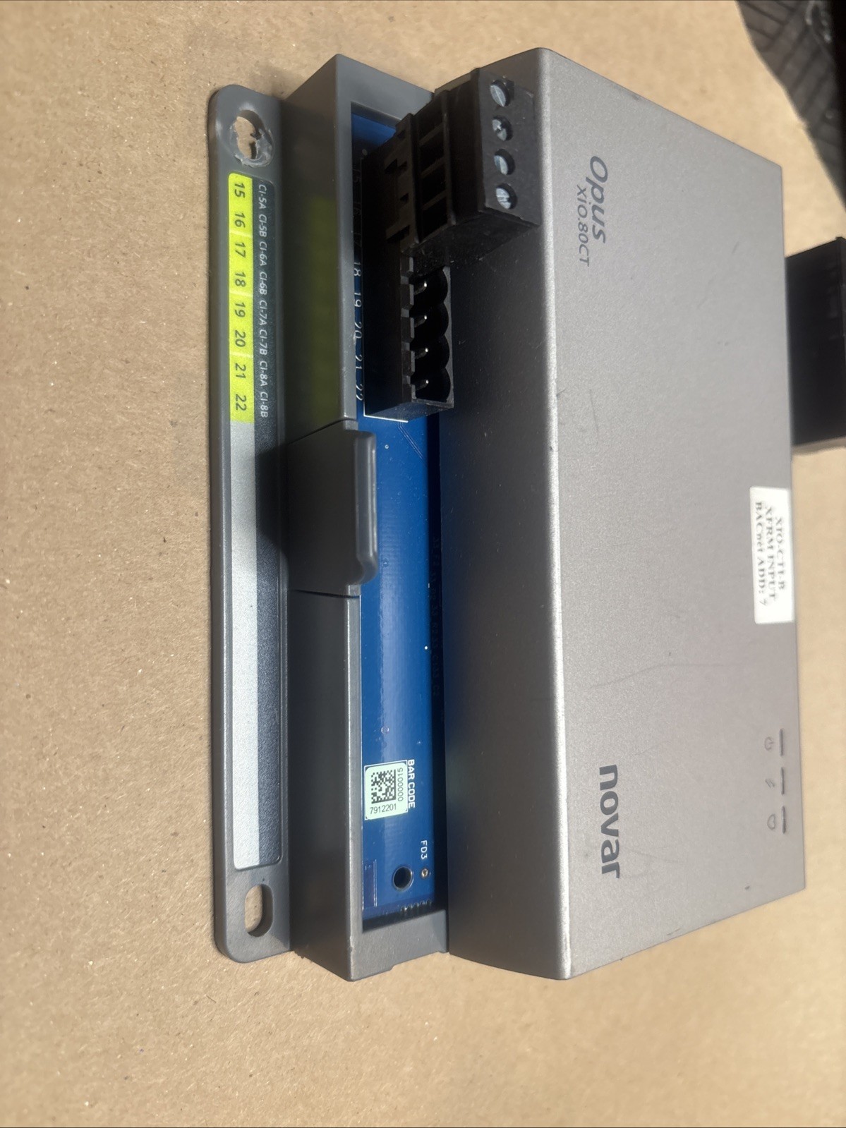 Novar Honeywell Opus XIO‑8CTI‑B XIO.80CT BACnet Remote I/O 8 CT Inputs Module