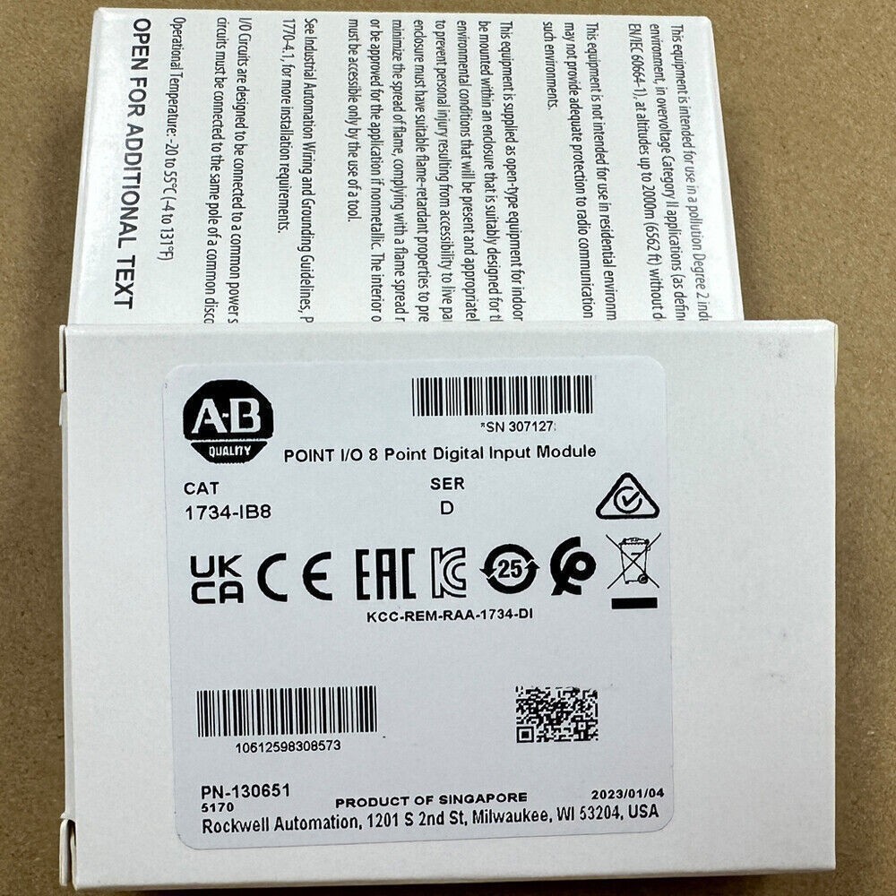 AB 1734-OB8 1734-OB8S 1734-IB8 1734-IB8S Output Module New US Stock