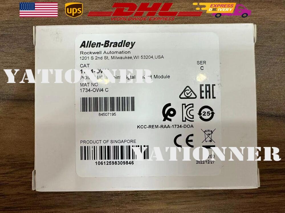 1734-OW4 2022 SER C New Sealed AB POINT I/O 4 Point Digital Output Module