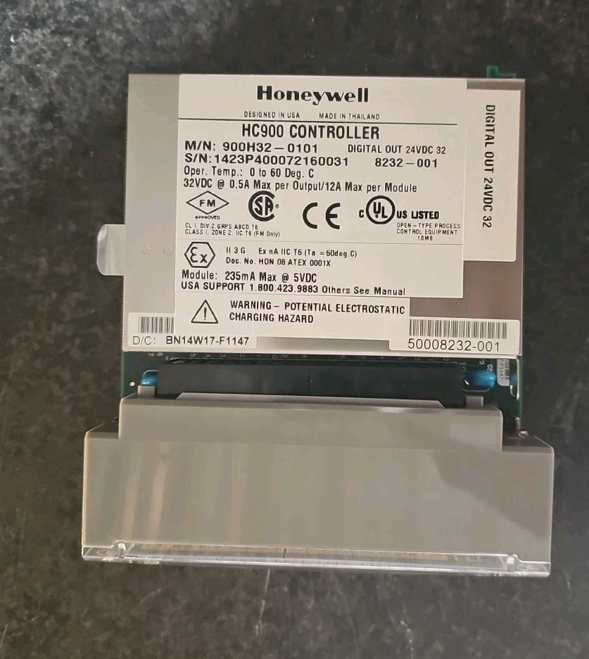 Honeywell HC900 900H32-0101 Digital Output Module 32-Channel 24VDC – Tested Exc.