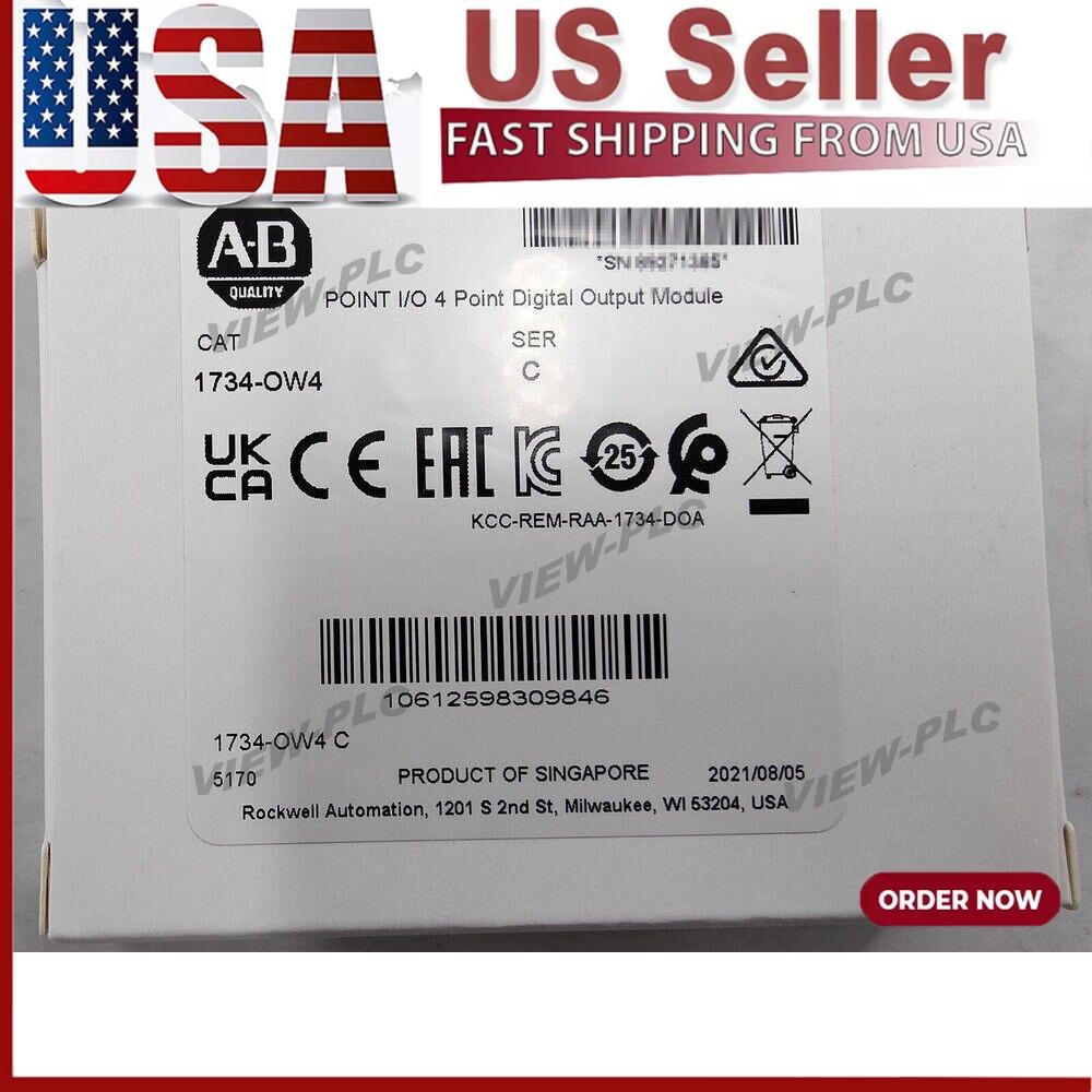 NEW- 1734-OW4 AB Point I/O 4 Point Digital Output Module US Allen-Bradley USA