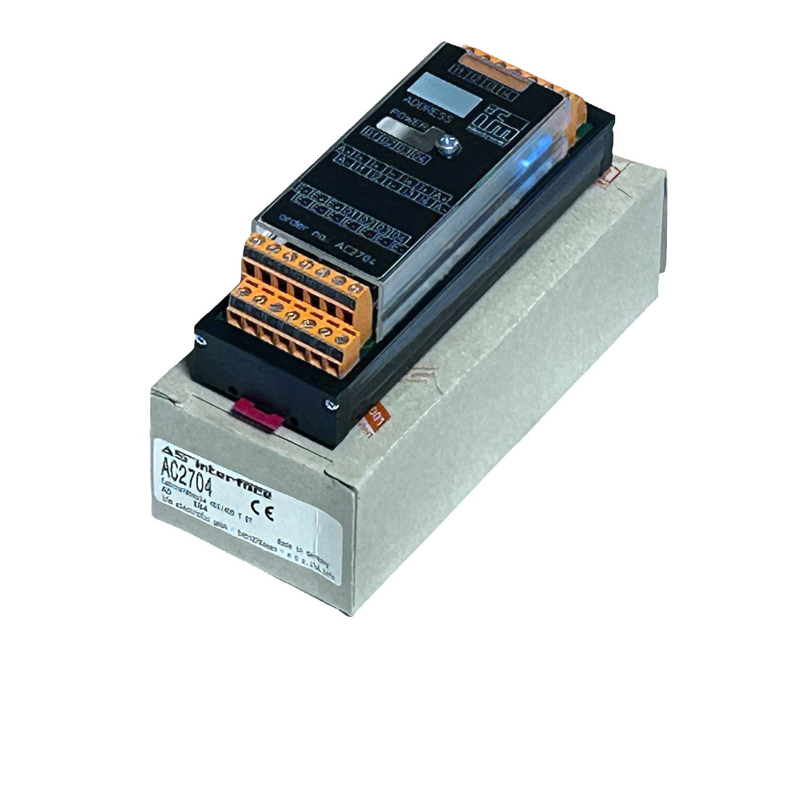 IFM AS-Interface Control Cabinet Module AC2704 CabinetModule 4DI 4DO T ST