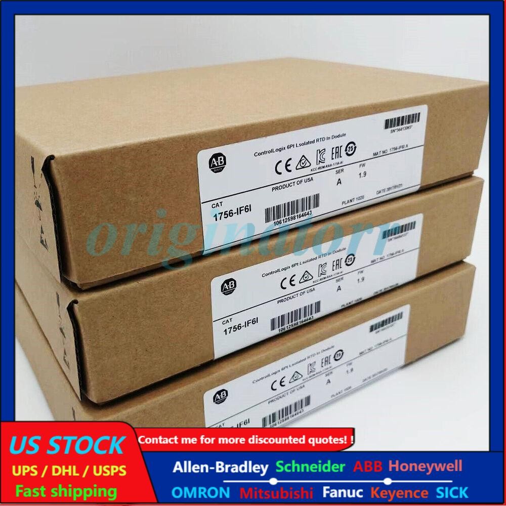 nEW IN BOX Allen-Bradley 1756-IF6I ControlLogix 6 Point Isolated A/IModule