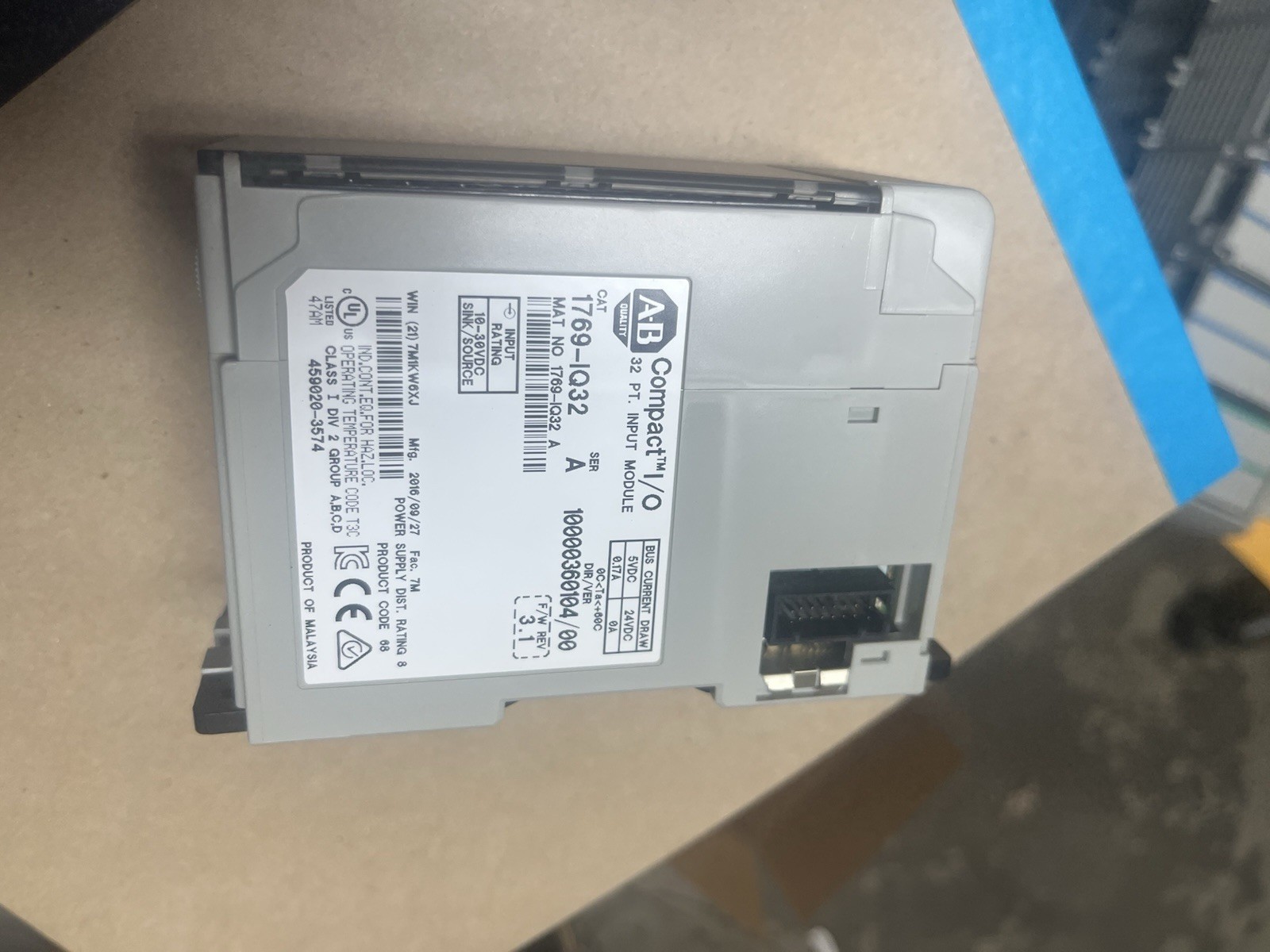 Allen Bradley 1769 Rack of Units Listed In Description
