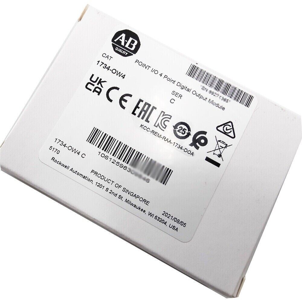 New AB 1734-OW4 POINT I/O 4 Point Digital Output Module 1734OW4 US Free Tax