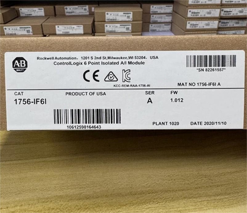 New AB 1756-IF6I New in Box New Factory Sealed Free Shipping PLC 1PC