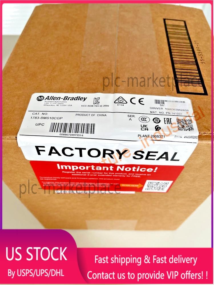 New Factory Sealed 1783-BMS10CGP / A Port Managed Ethernet Switch 1783-BMS10CGP