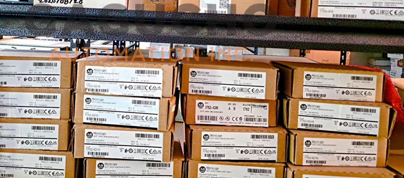 Surplus SEALED Allen Bradley 1762-IQ16 /A MicroLogix 1200 16-Pt 24VDC Input