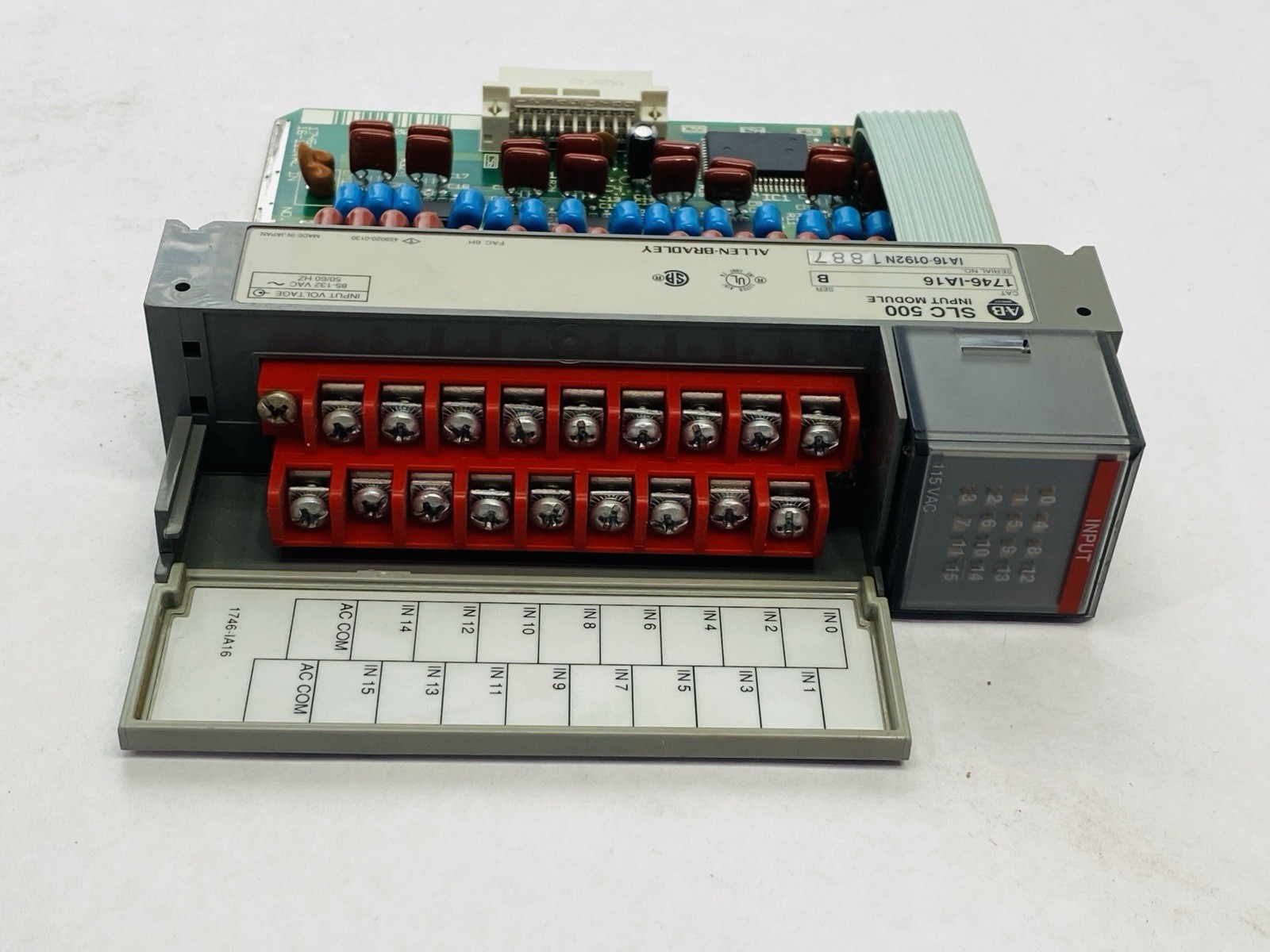 Allen Bradley 1746-IA16 Ser B PLC Input Module SLC 500