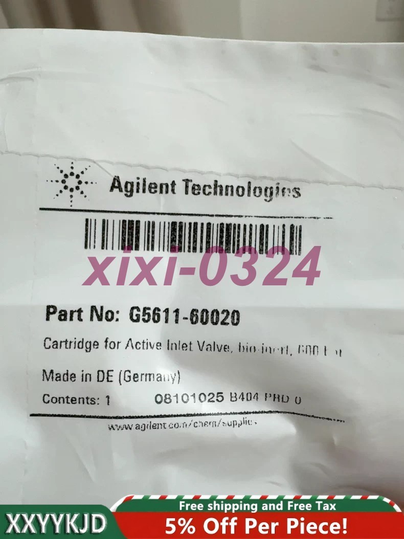 NEW Agilent G5611-60020 Active inlet valve core DHL shipping