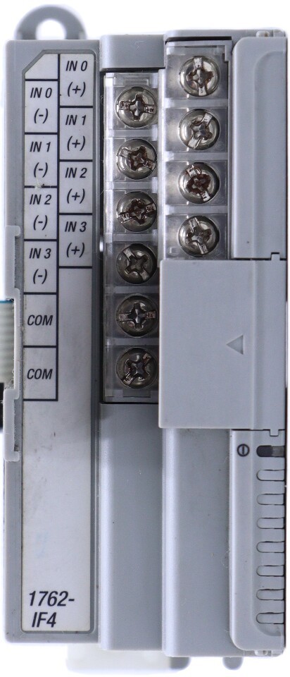 * ALLEN BRADLEY MICROLOGIX 1200 1762-IF4 SER A 4 CHANNEL ANALOG INPUT MODULE