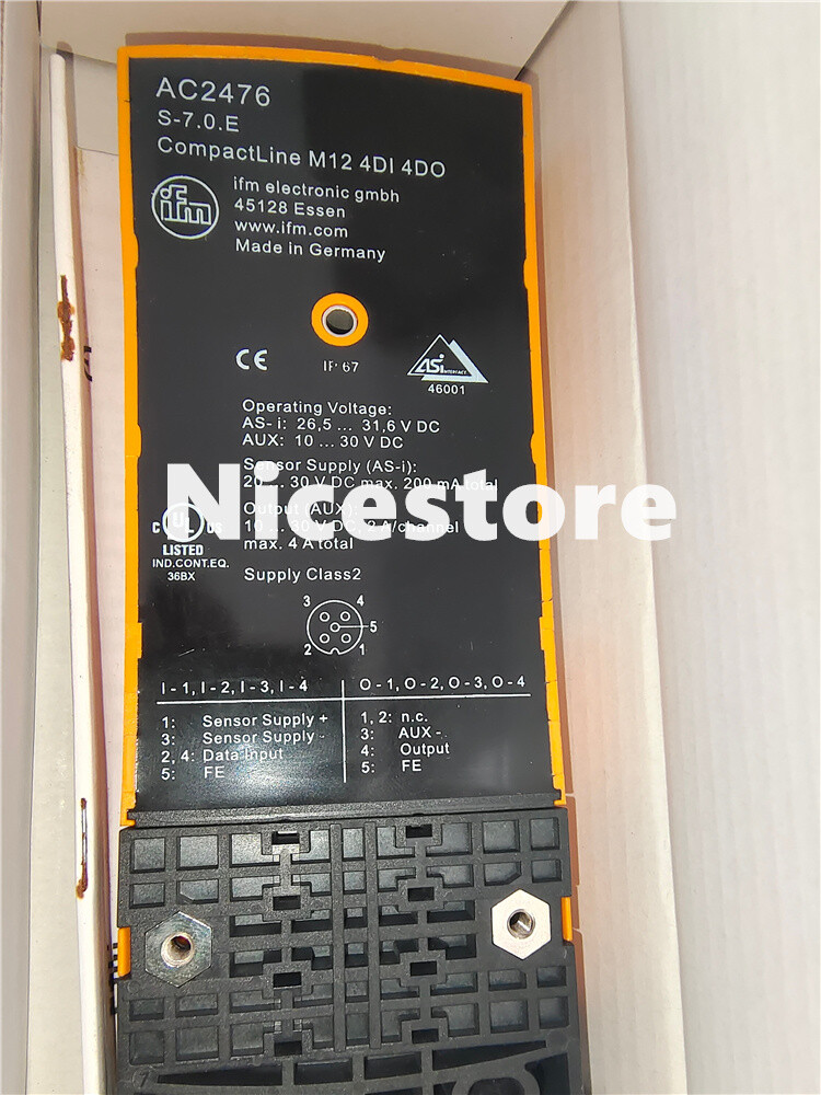 NEW IFM IOL MOD PL 8XMP/DX E M12 IP67 AL2605 MODULE