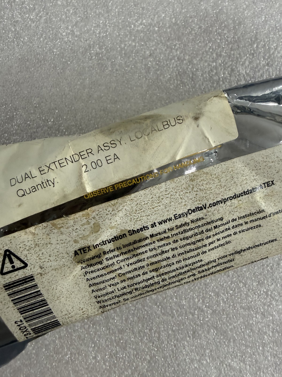NEW Emerson Dual Extender Assembly 12P3373X012 FACTORY SEALED PACKAGE