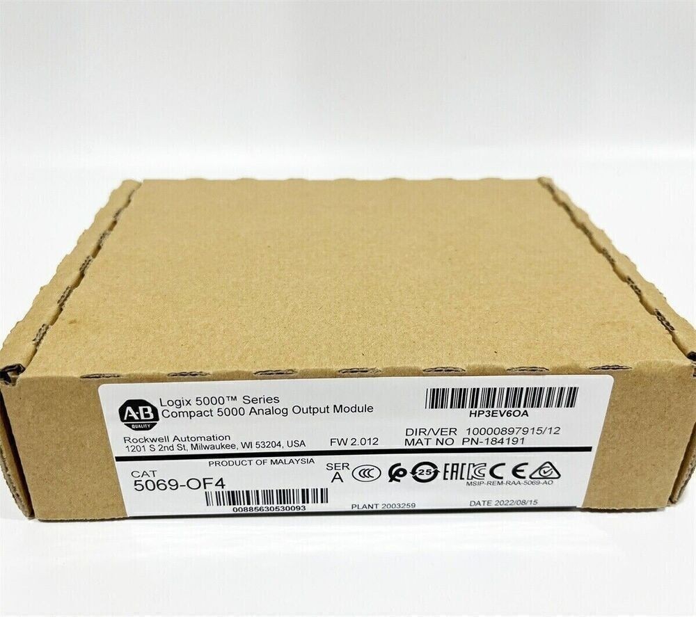 New AB 5069-OF4 Compact 5000 Analog Output Module AB 5069OF4