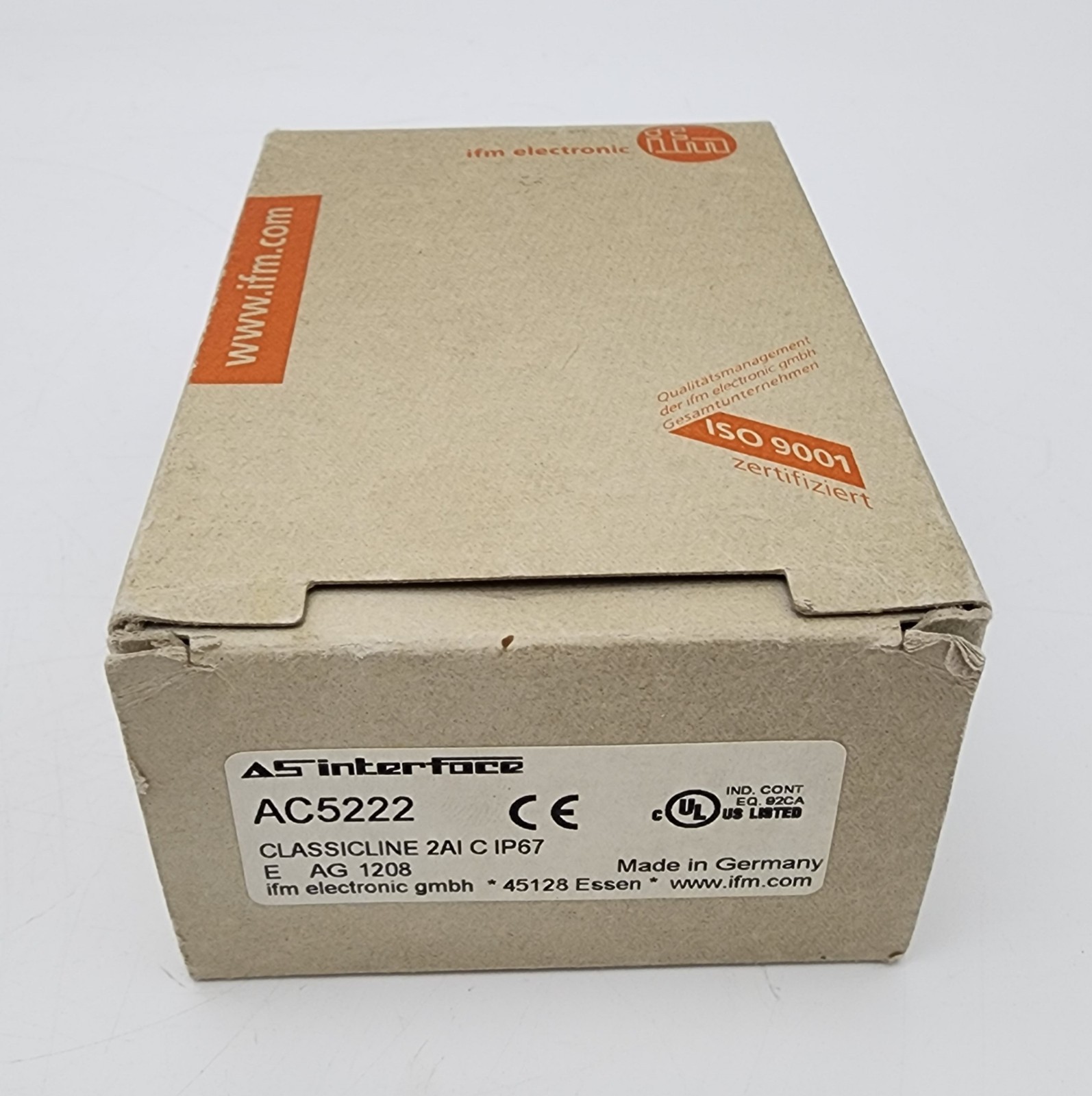 IFM AC5222 ClassicLine 2AI C IP67 AS-Interface *NDA AVAILABLE*