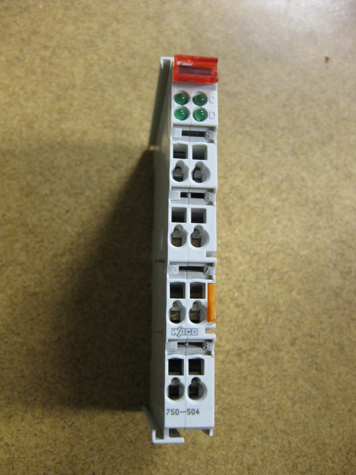Wago 750-504 4 Channel Digital Output MODULE for I/O System 750504 24VDC