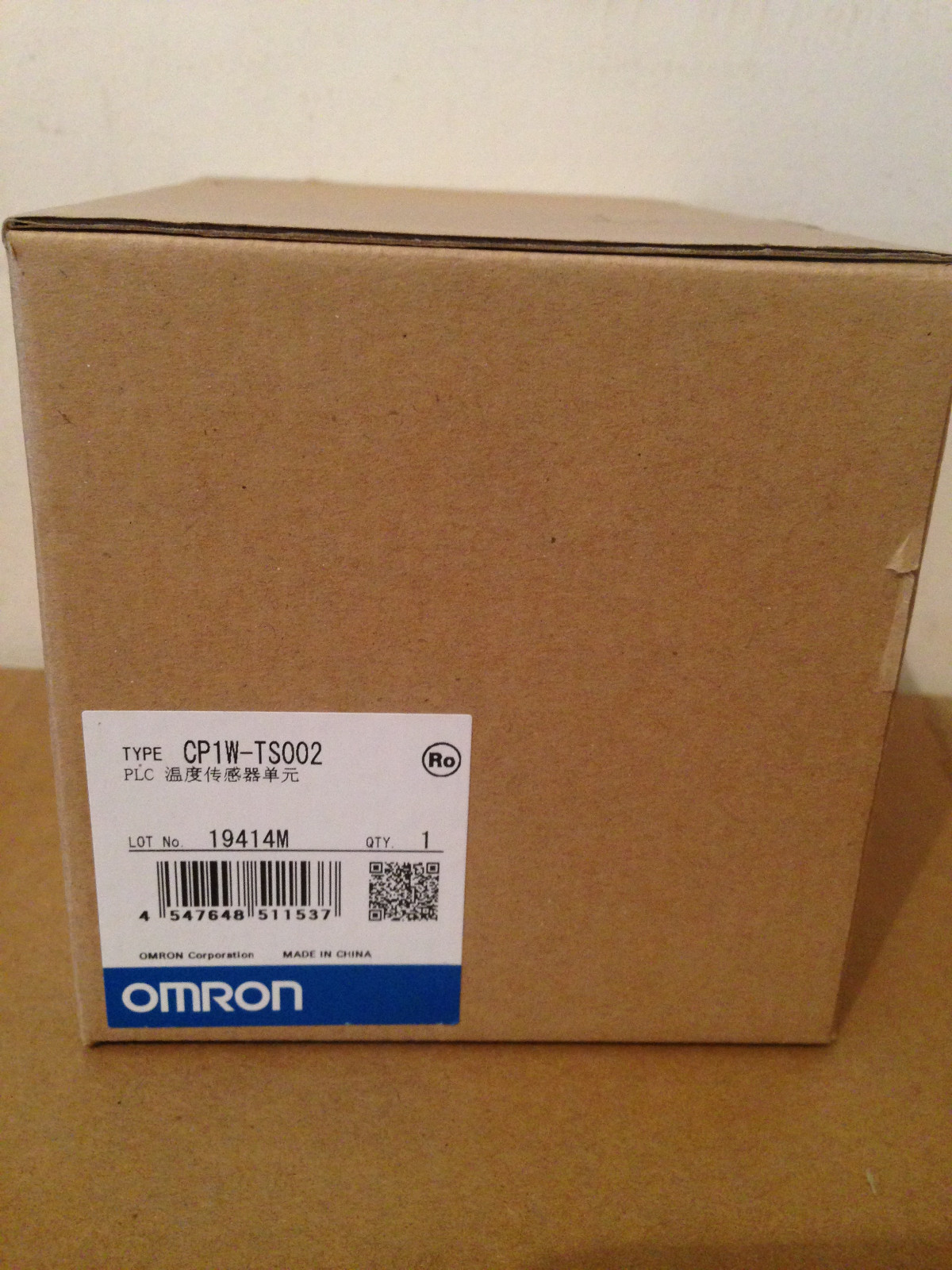 For Omron CP1W-TS002 CP1WTS002 Temperature Sensor Unit In Box