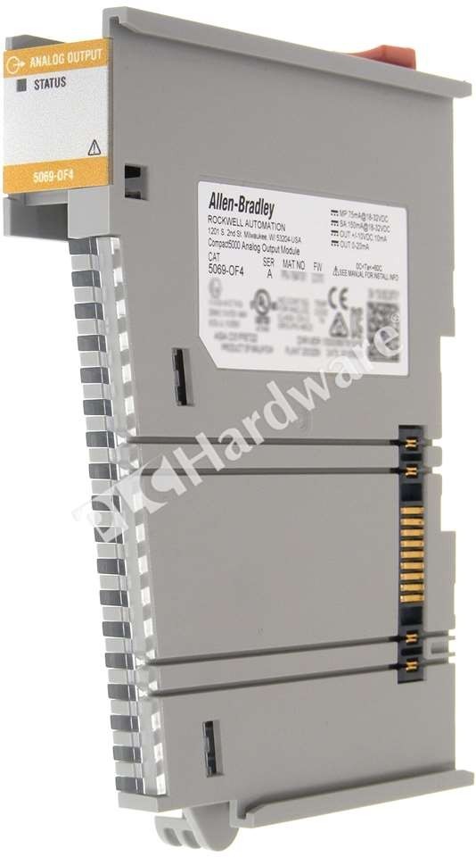 Open Pre-owned Allen Bradley 5069-OF4 /A Compact I/O 4-Ch Analog Output Module