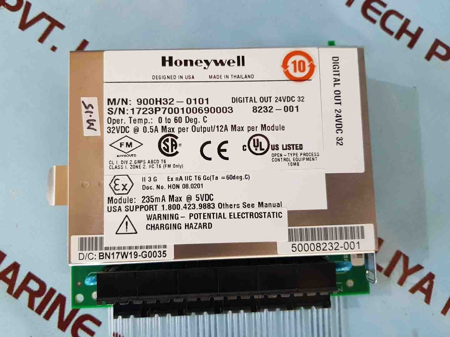 Honeywell 900H32-0101 ControlEdge I/O Module HC900 24VDC 32 50008232-001