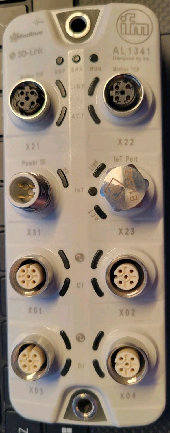 IFM AL1341 IO-Link Master TCP 8P IP69K