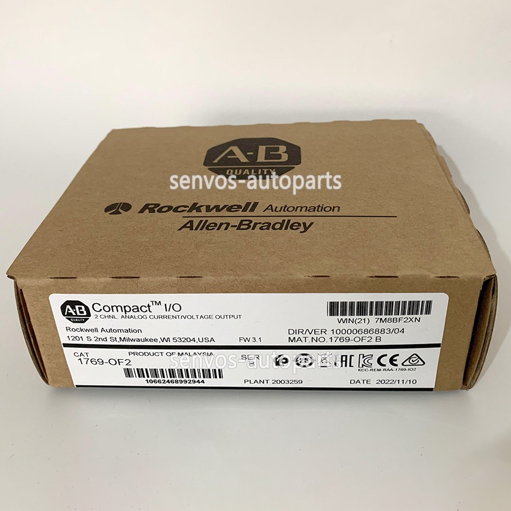 Allen-Bradley 1769-OF2 Series B Compact I/O Analog Output Module AB 1769OF2 NEW