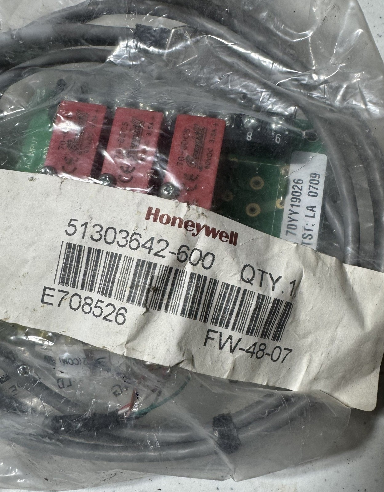 Honeywell 51303642-600 DCS PLC Annunciator Control Terminal Board Assembly NEW