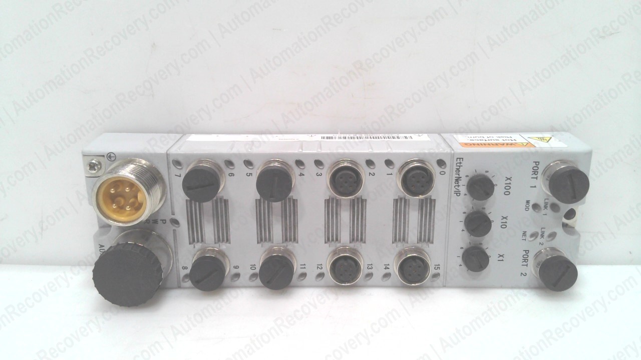 ALLEN BRADLEY 1732E-16CFGM12QCR SERIES A, INPUT/OUTPUT MODULE #343687