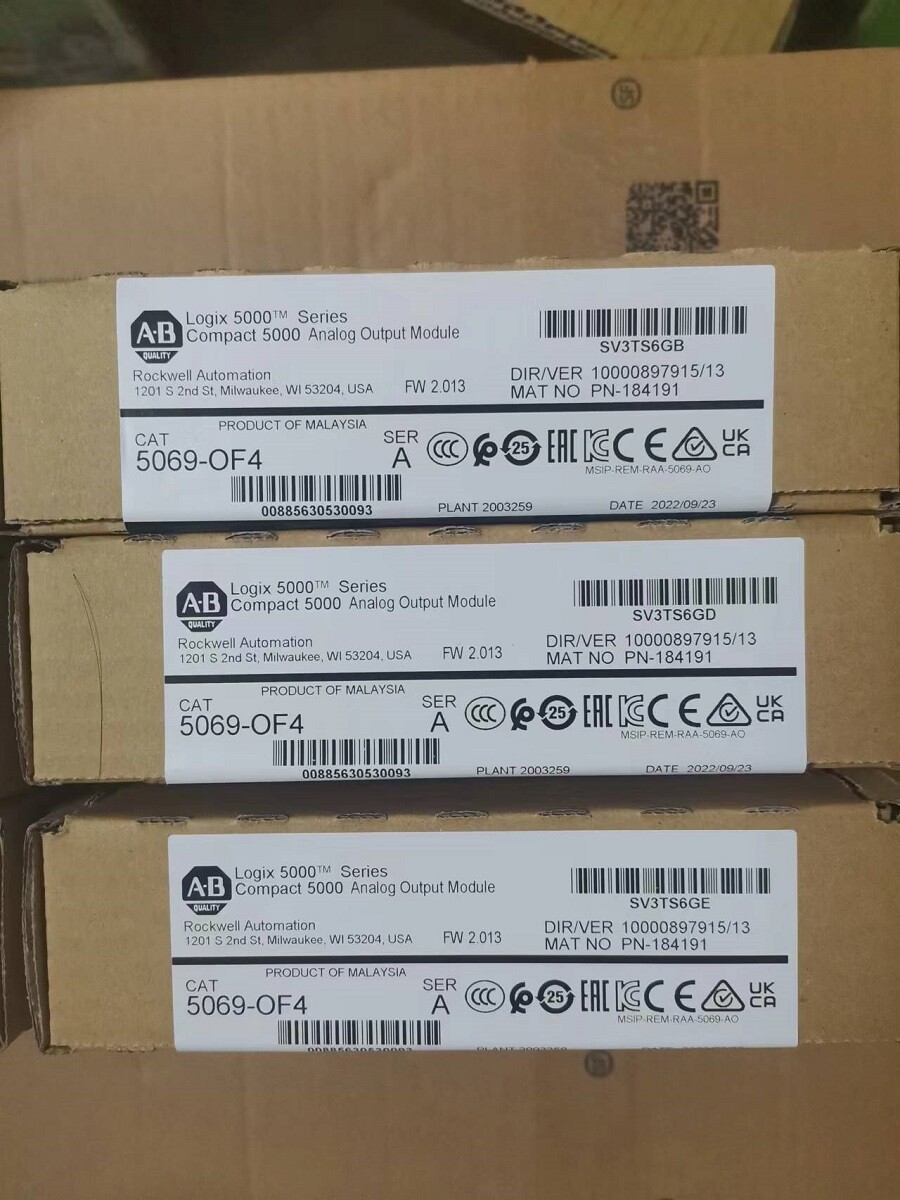 2022 FACTORY SEALED 5069-OF4 Series A Output Module Compact 5000