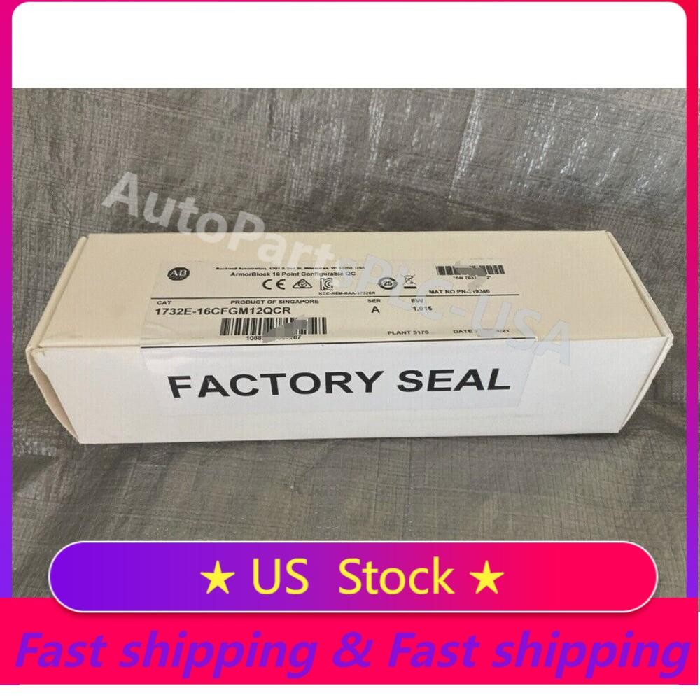 Allen Bradley 1732E-16CFGM12QCR /A ArmorBlock Module *NEW IN BOX* US Free Tax