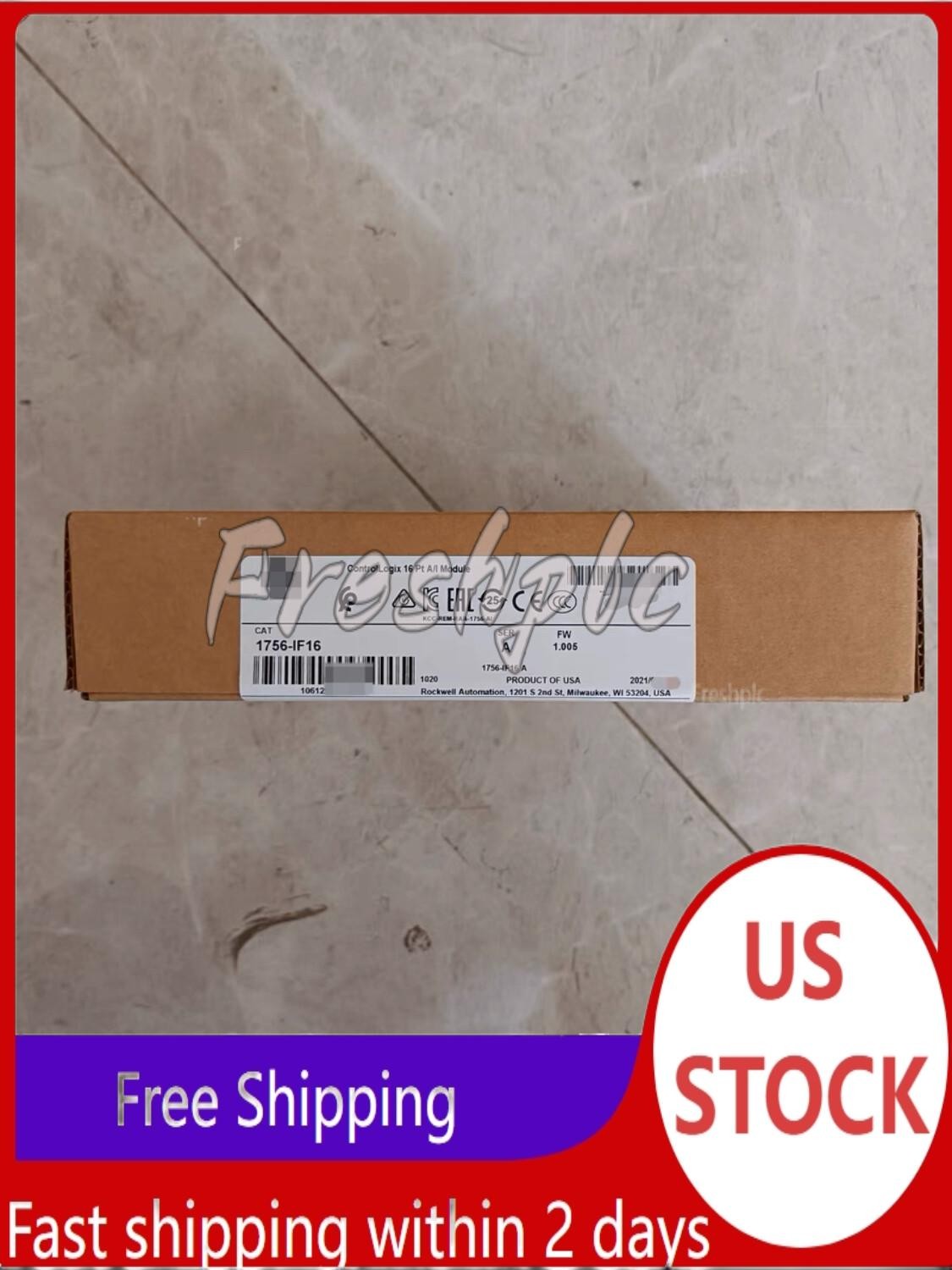 New Factory Sealed A-B 1756-IF6I SER A ControlLogix 6 Point Isolated A/I Module