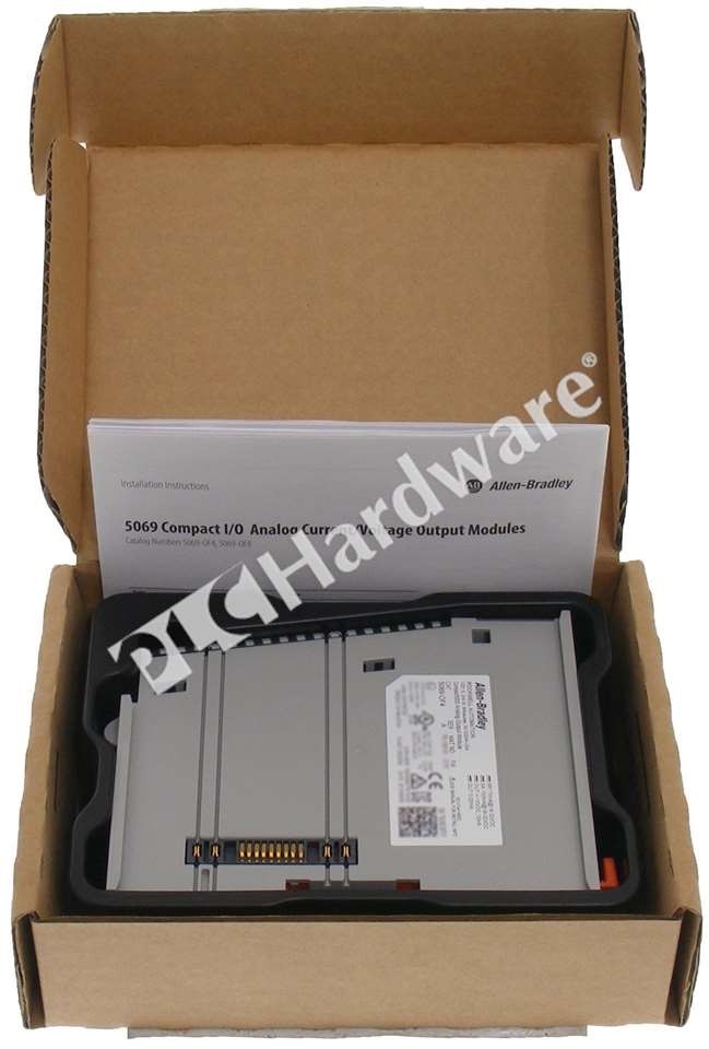 Open Pre-owned Allen Bradley 5069-OF4 /A Compact I/O 4-Ch Analog Output Module