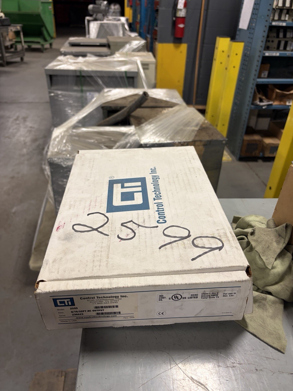 NEW CTI 2599 505-4632 8/16/32PT OUTPUT MODULE