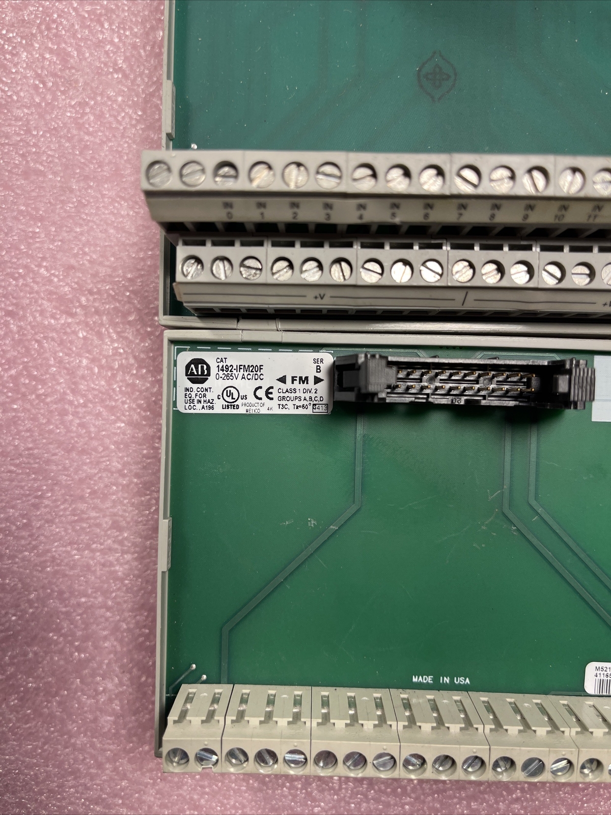 A-B 1492-IFM20F MODULE (LOT OF 3)