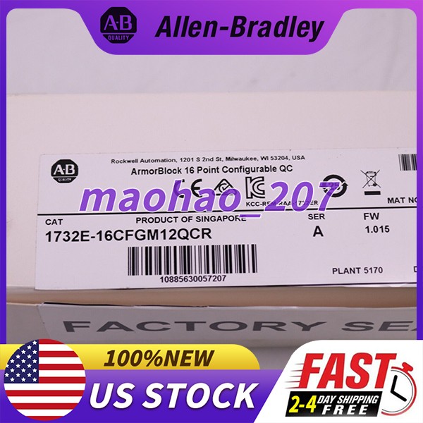 Allen Bradley 1732E-16CFGM12QCR​ EtherNet/IP Intelligent I/O Module