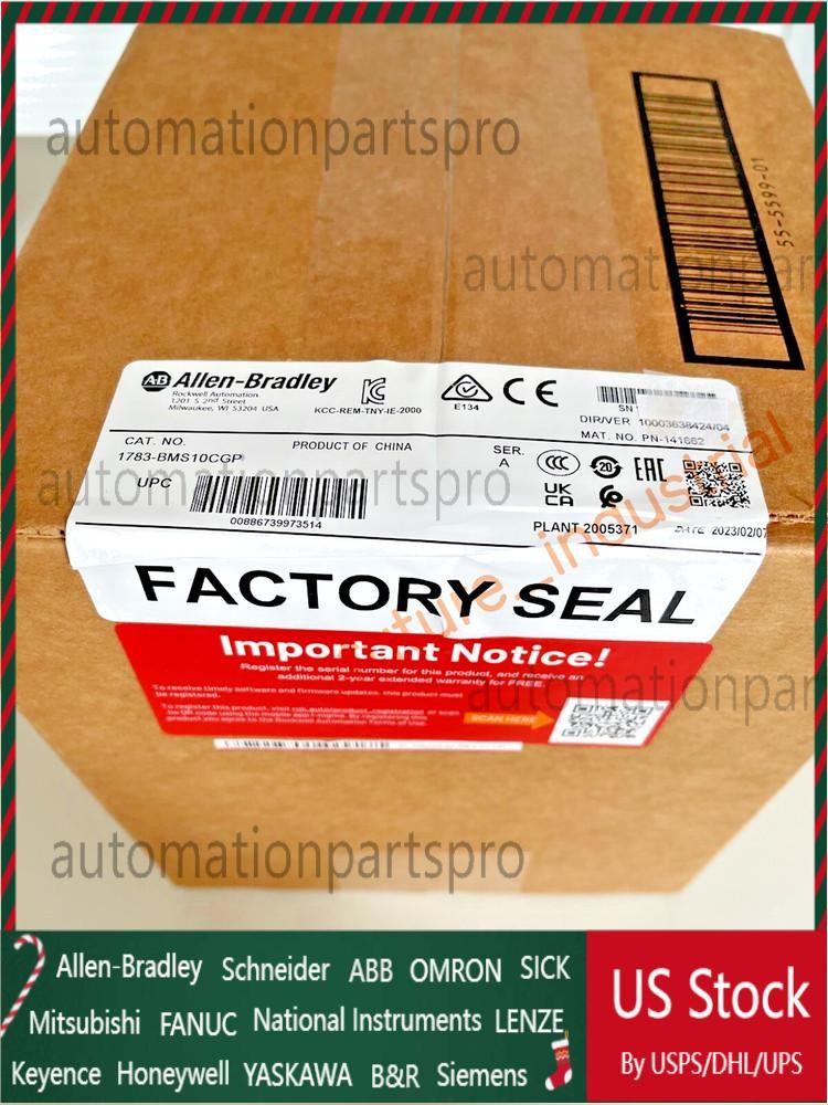 New Factory Sealed 1783-BMS10CGP / A Port Managed Ethernet Switch 1783-BMS10CGP