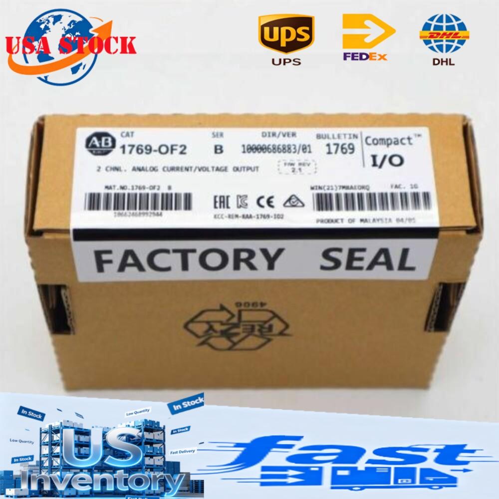 Allen-Bradley 1769-OF2 Compact I/O Output Module Factory Sealed US Free Tax