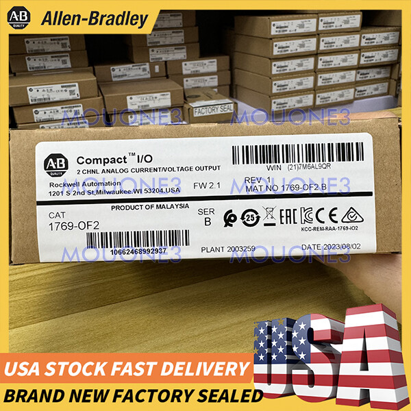 New Sealed 1769-OF2 Compact I/O Output Module Allen-Bradley Free Shipping