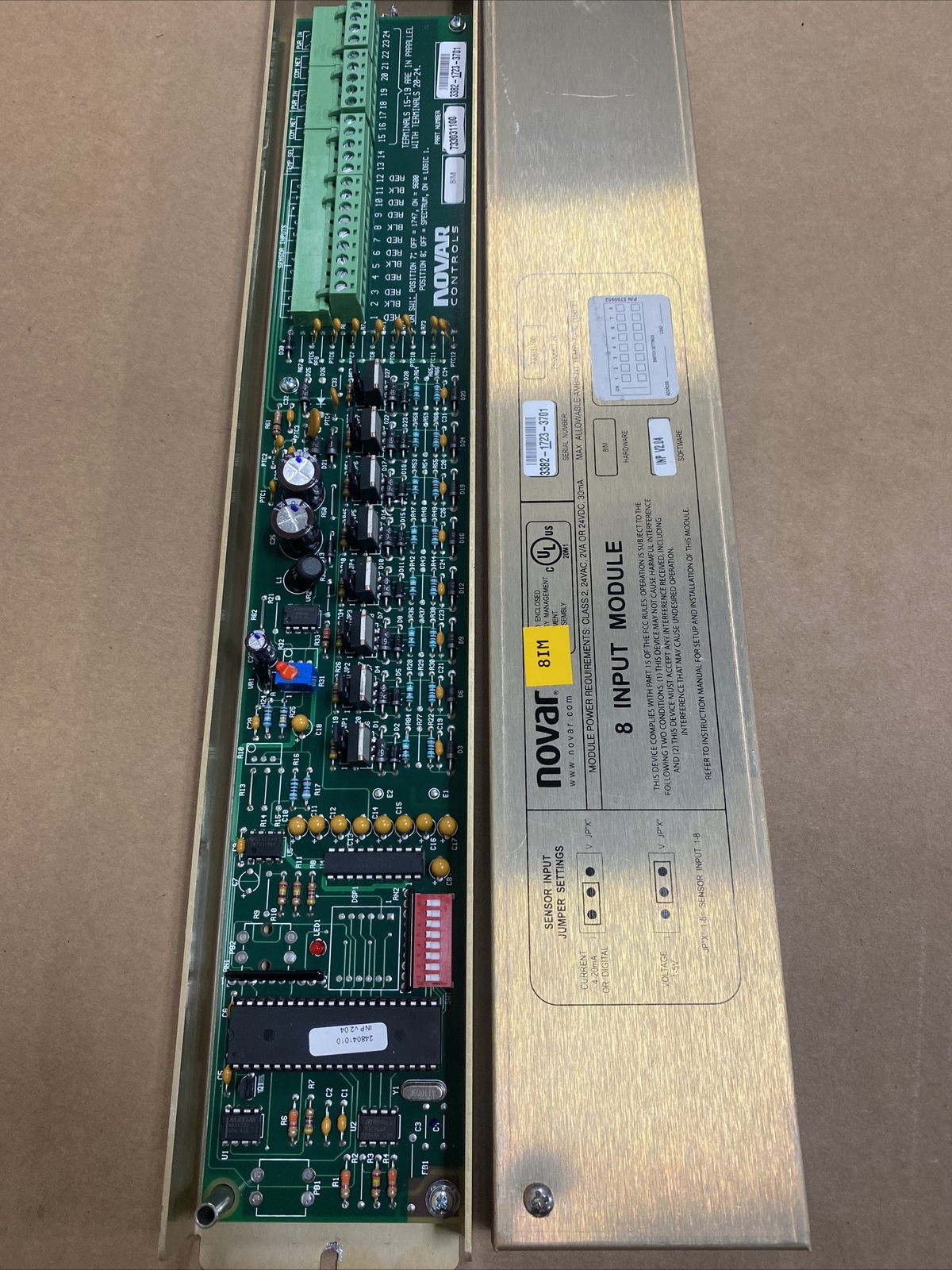 Honeywell Novar 733031100 8 Input Module