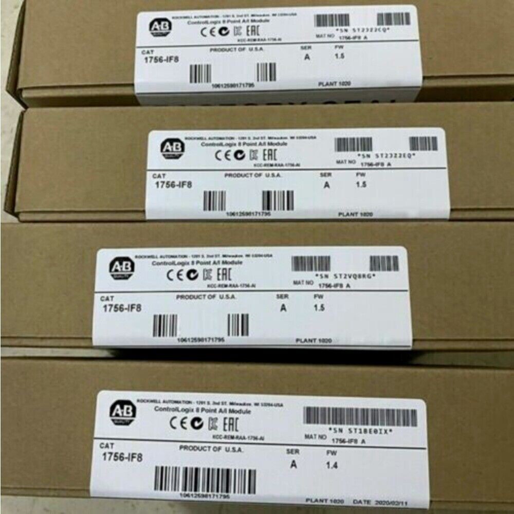 1Pc New Factory Sealed Allen-Bradley 1756-IF8 /A ControlLogix Point A/I Module