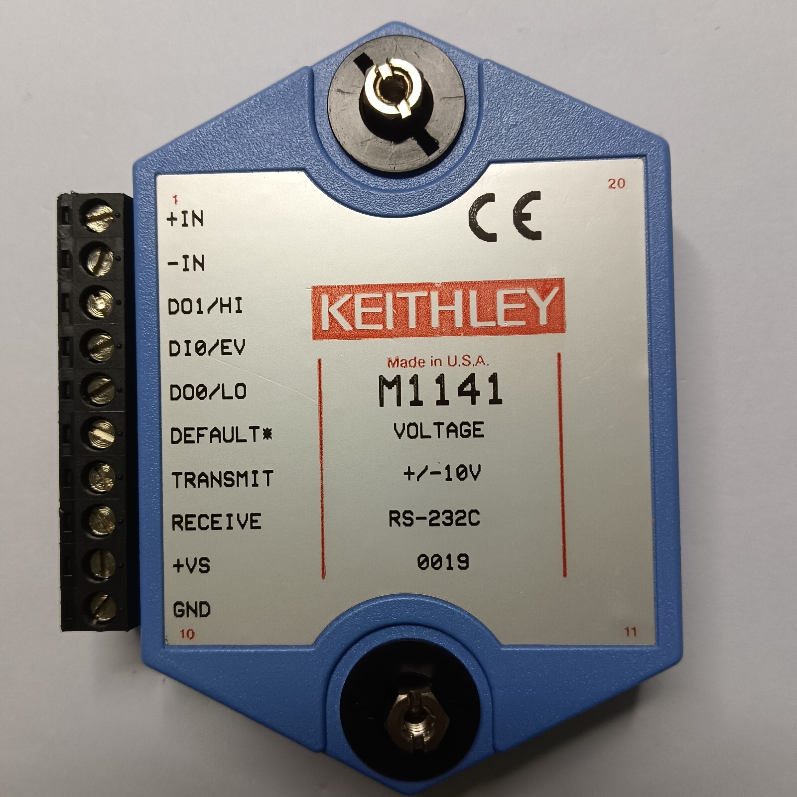 Keithley M1141 Versatile Analog Input Module Analog to Digital Converter RS-232