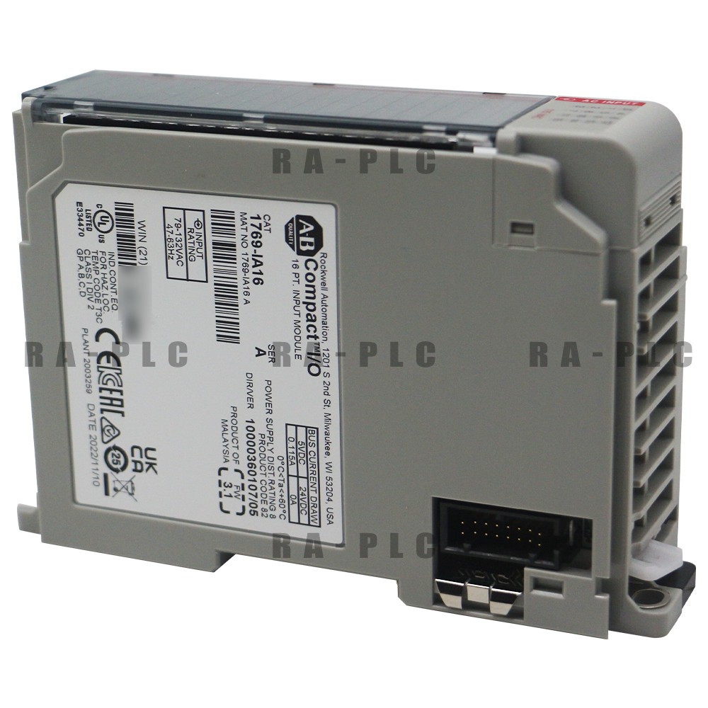 New Allen Bradley 1769-IA16 CompactLogix 16 Pt 120VAC D/I Module New Brand AB