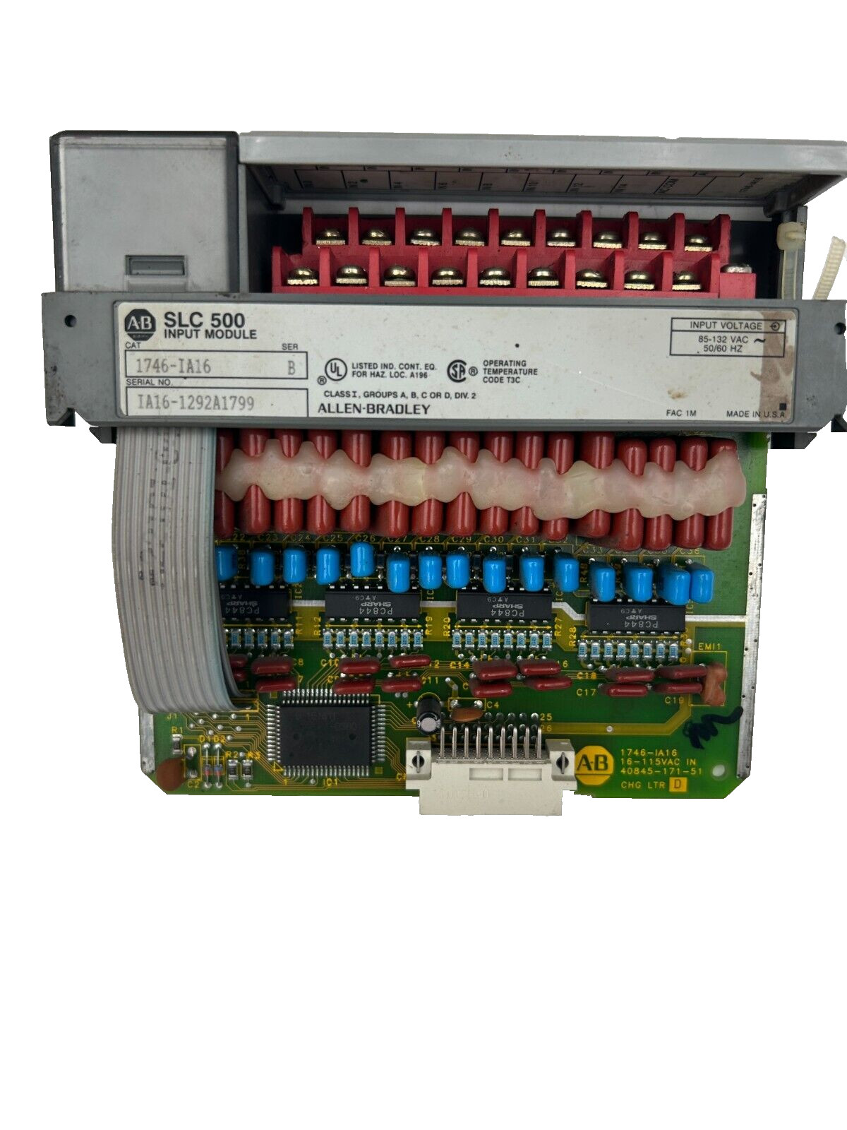 Allen-Bradley 1746-IA16 SLC 500 Input Module – Lot of 6