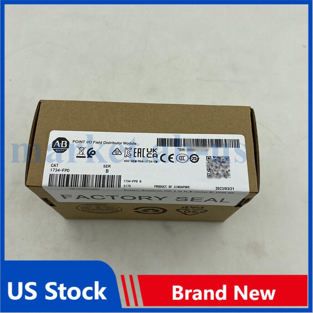 New AB 1734-FPD 1734FPD I/O Module Factory Sealed AB Allen-Bradley US Free Tax