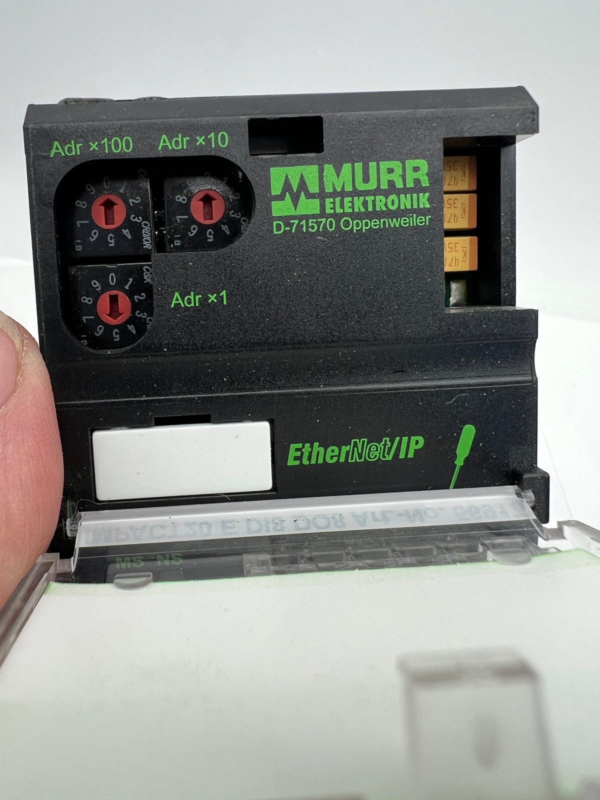 Murr Elektronik Impact20 E D18 D08 56917 2 Port Ethernet I/O Module GERMANY